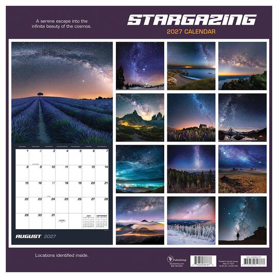 2027 Stargazing Wall Calendar
